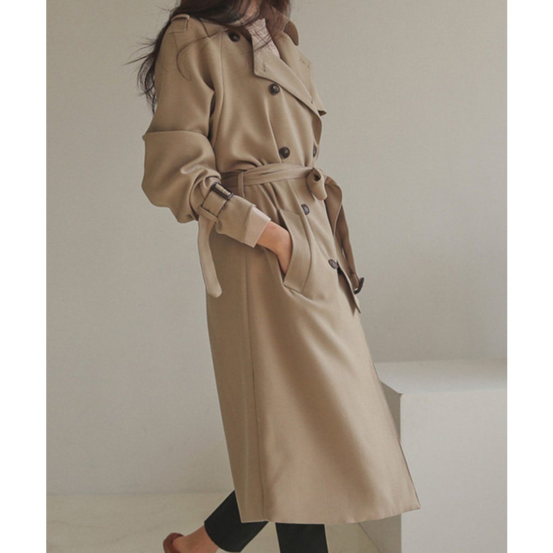 テディショップ Teddyshop レディース ウエストマークトレンチコート