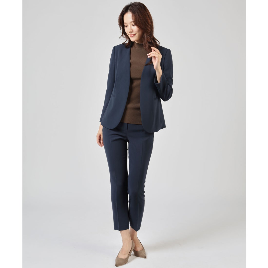 セオリー Theory ジャケット ADMIRAL CREPE LINDRAYIA B （ブラック