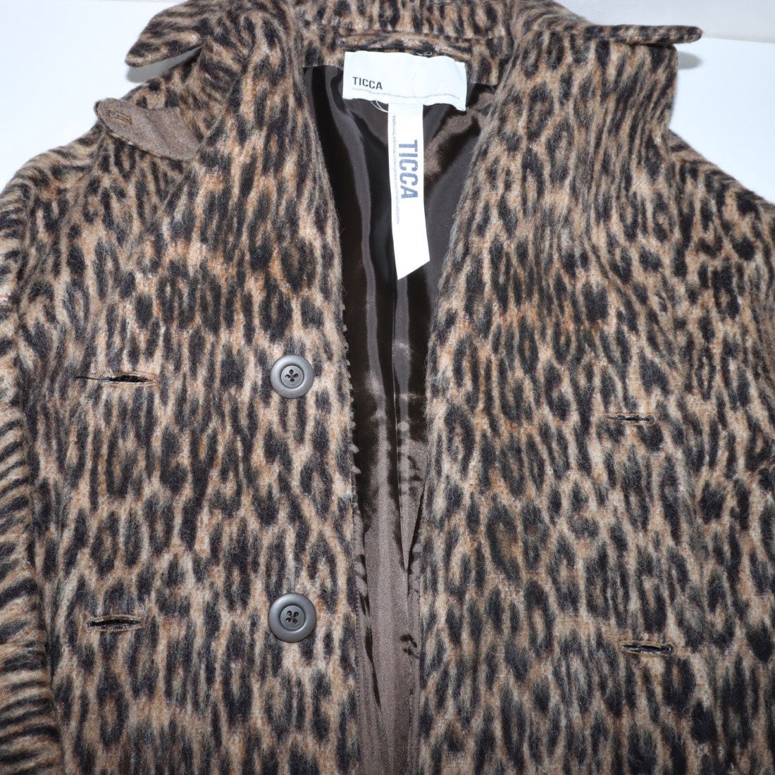 ティッカ TICCA TBDA-253 レオパードシャギーテントコート （leopard