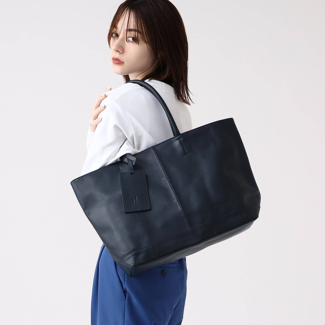 ティーケー タケオ キクチ tk.TAKEO KIKUCHI 【WEB限定】レザートート