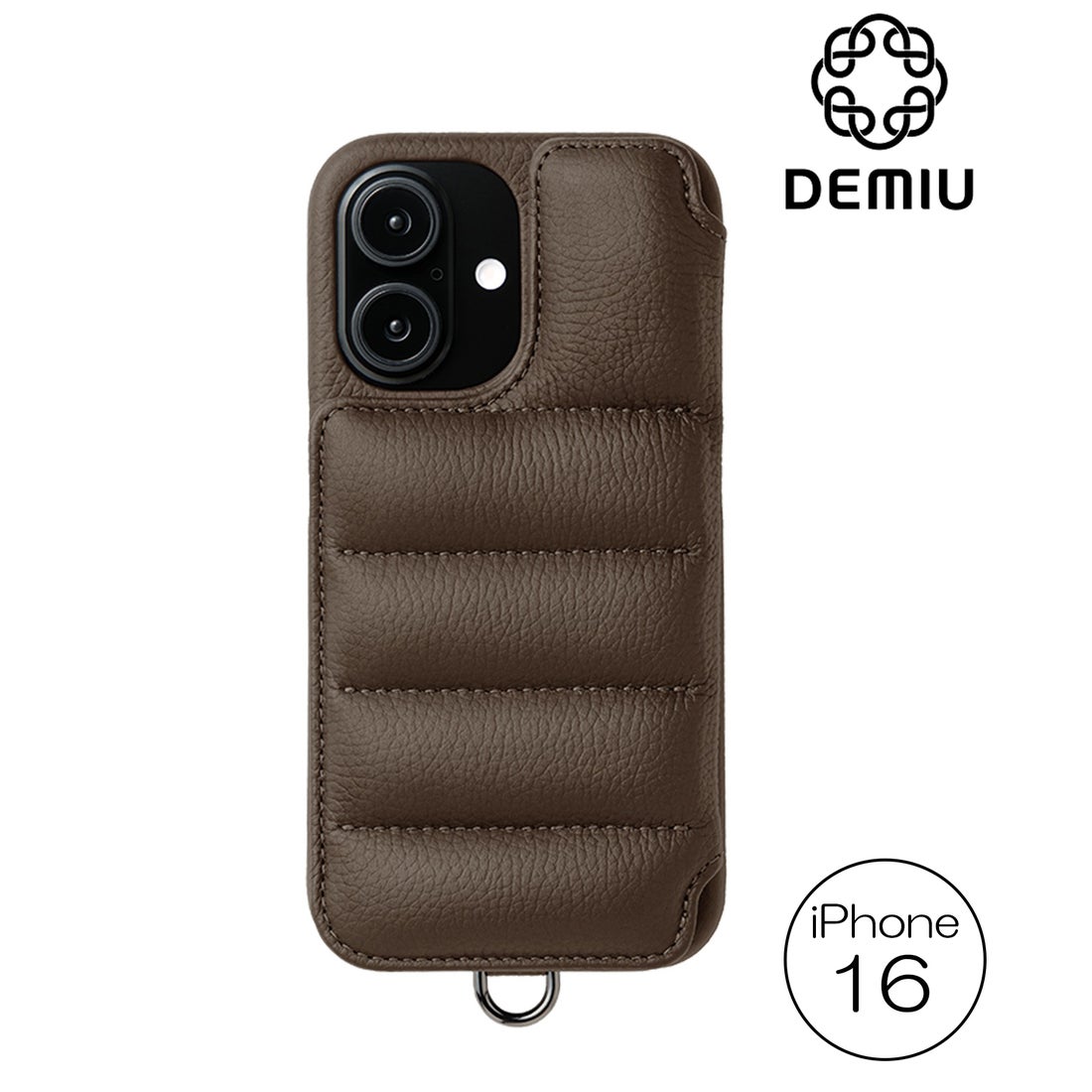 デミュウ DEMIU BALLON iPhone16 アイフォン ケース ギフト 本革