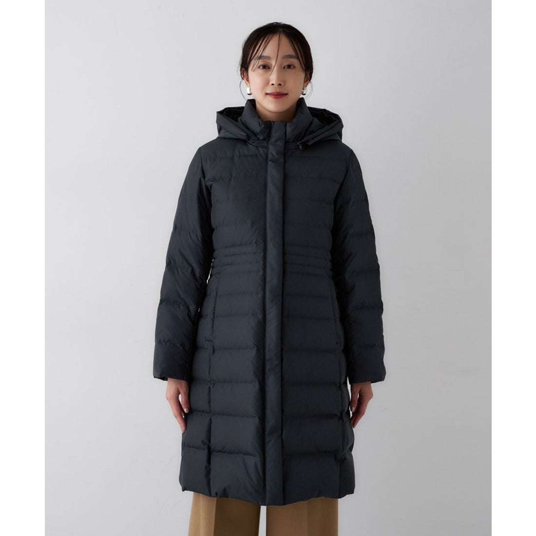 アンタイトル UNTITLED ロングダウンコート （ネイビー(094