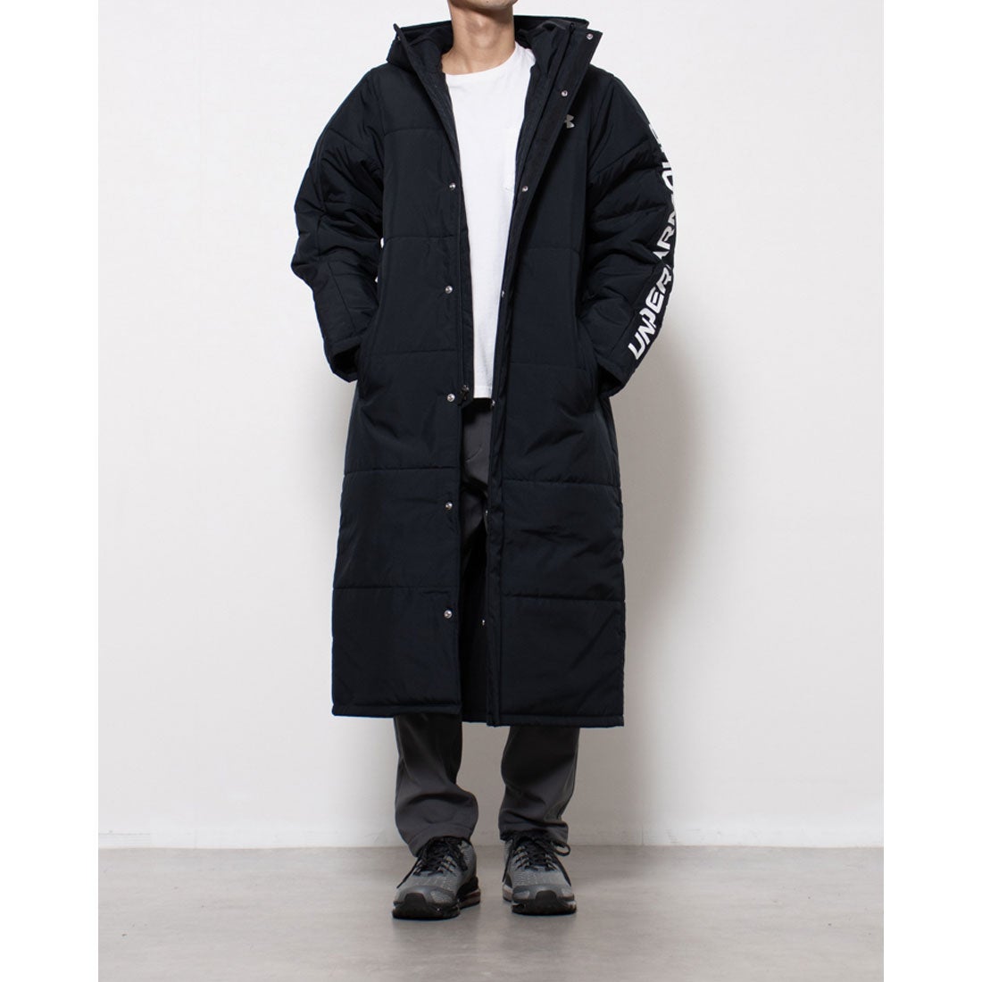 アンダーアーマー UNDER ARMOUR メンズ ベンチコート UAロゴ ロング