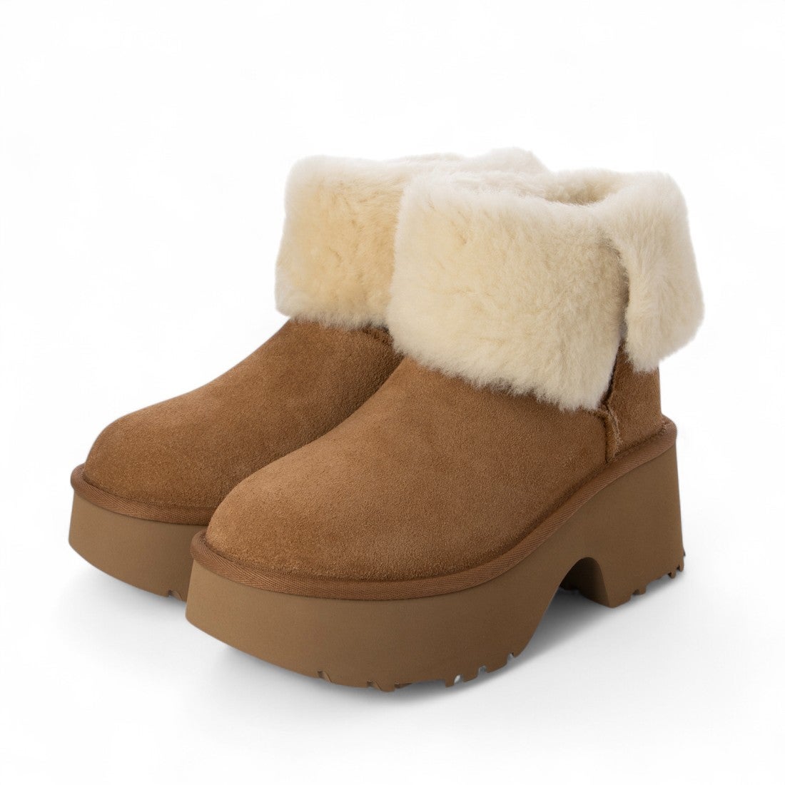 アグ UGG W ESMEE BOOT （CHESTNUT） -ファッション通販 FASHION WALKER