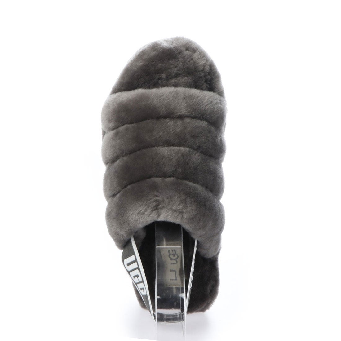 アグ UGG フラッフ イヤー スライド （チャコール） -靴＆ファッション