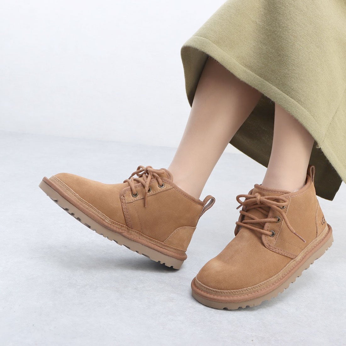アグ UGG ニューメル ショートブーツ （チェスナット） -waja bazar