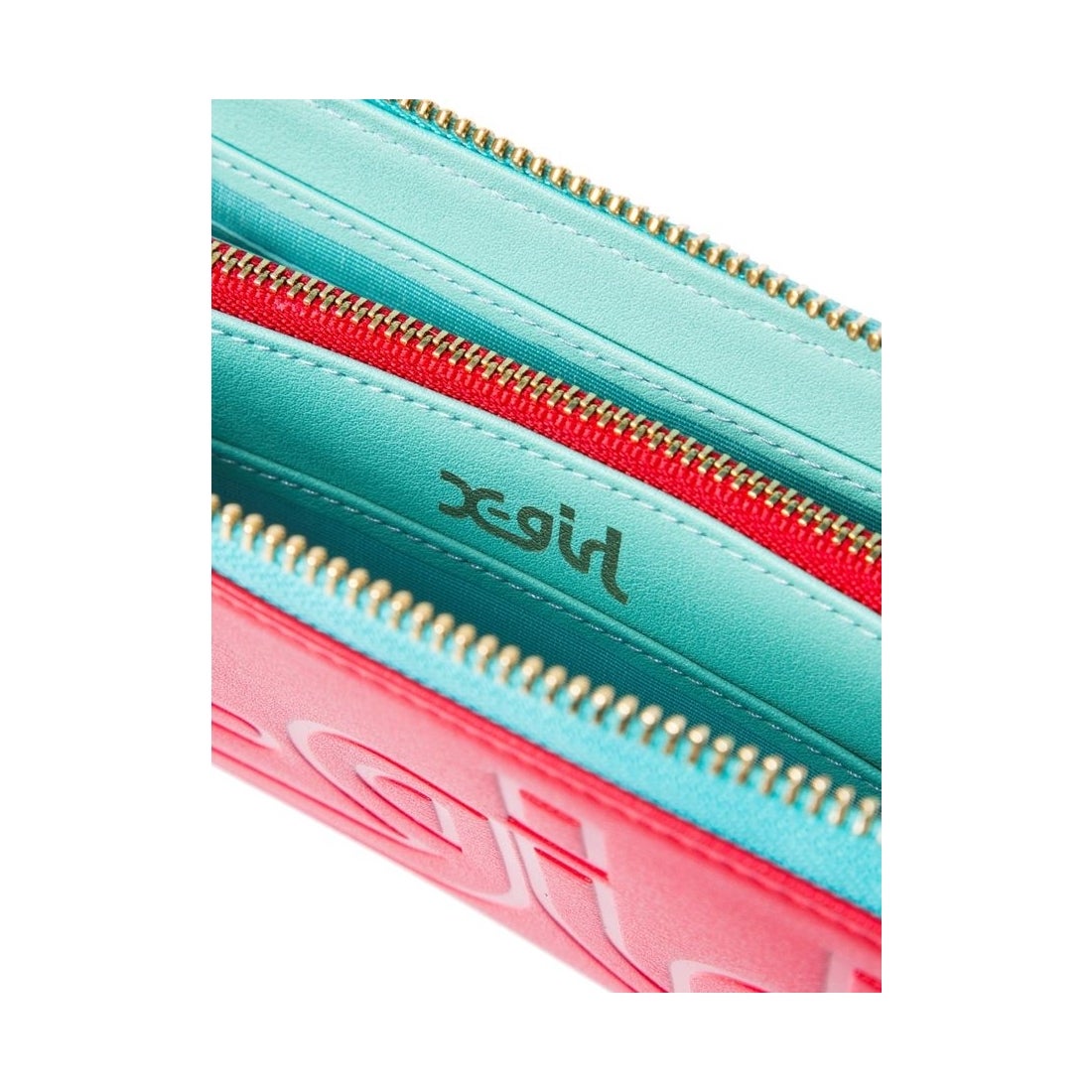 X-girl LOGOEMBOSSEDWALLET/ロゴ長財布 BLACK -ファッション通販