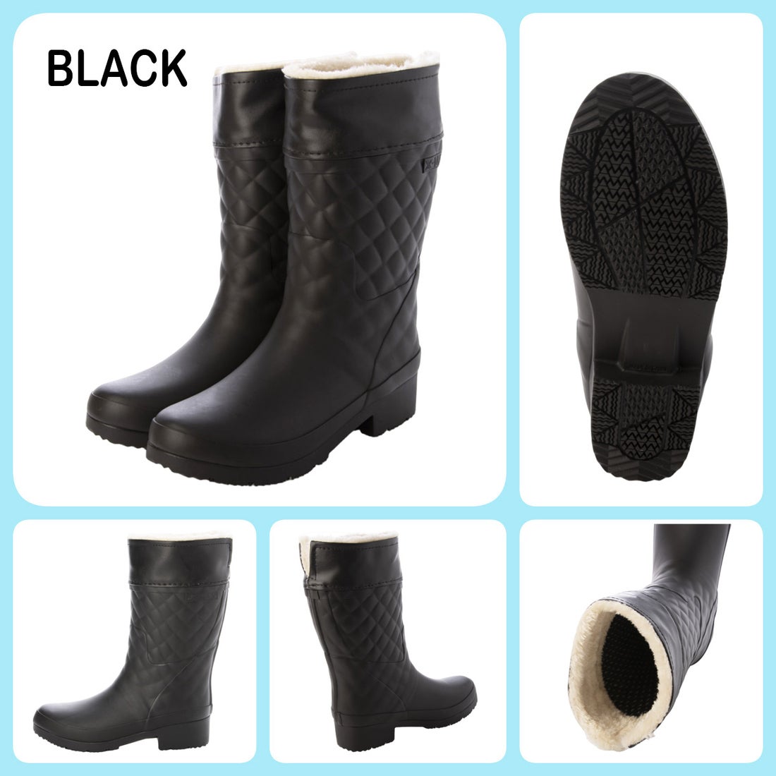 エックスマックス X-MAX キッズ 防水防寒ブーツ ロング レインブーツ