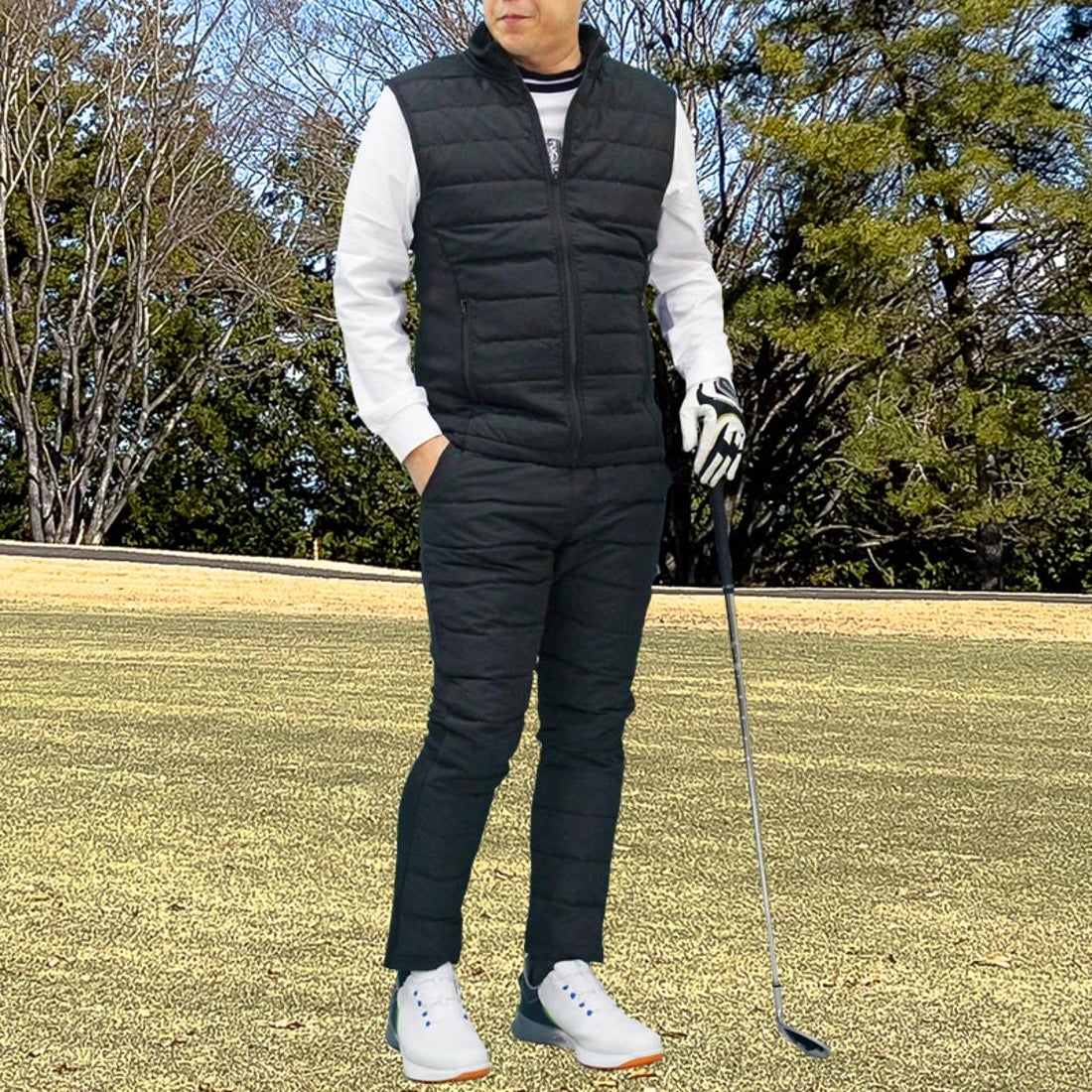 トップイズム TopIsm ゴルフウェア セットアップ メンズ 上下セット