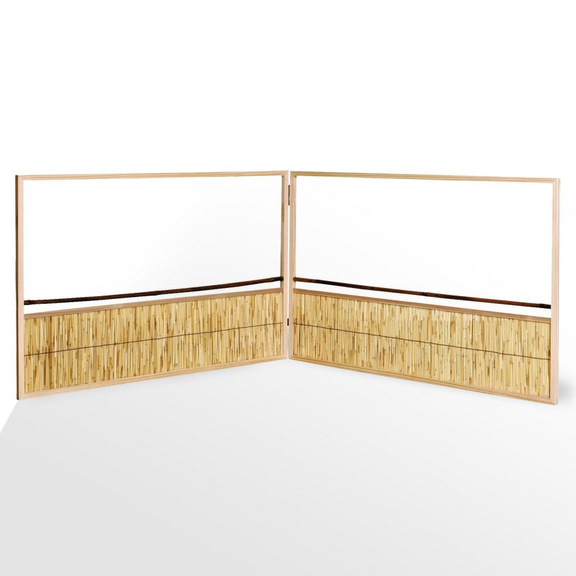 茶道具 風炉先屏風（ふろさきびょうぶ） 風炉先 尺八寸 よし （江戸間