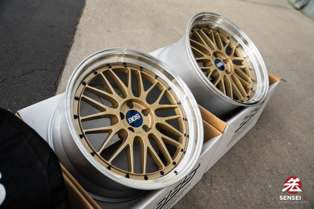 BBS LM / 20x10 +22, 20x11 +24 / 5x112 / Gold – Sensei 6