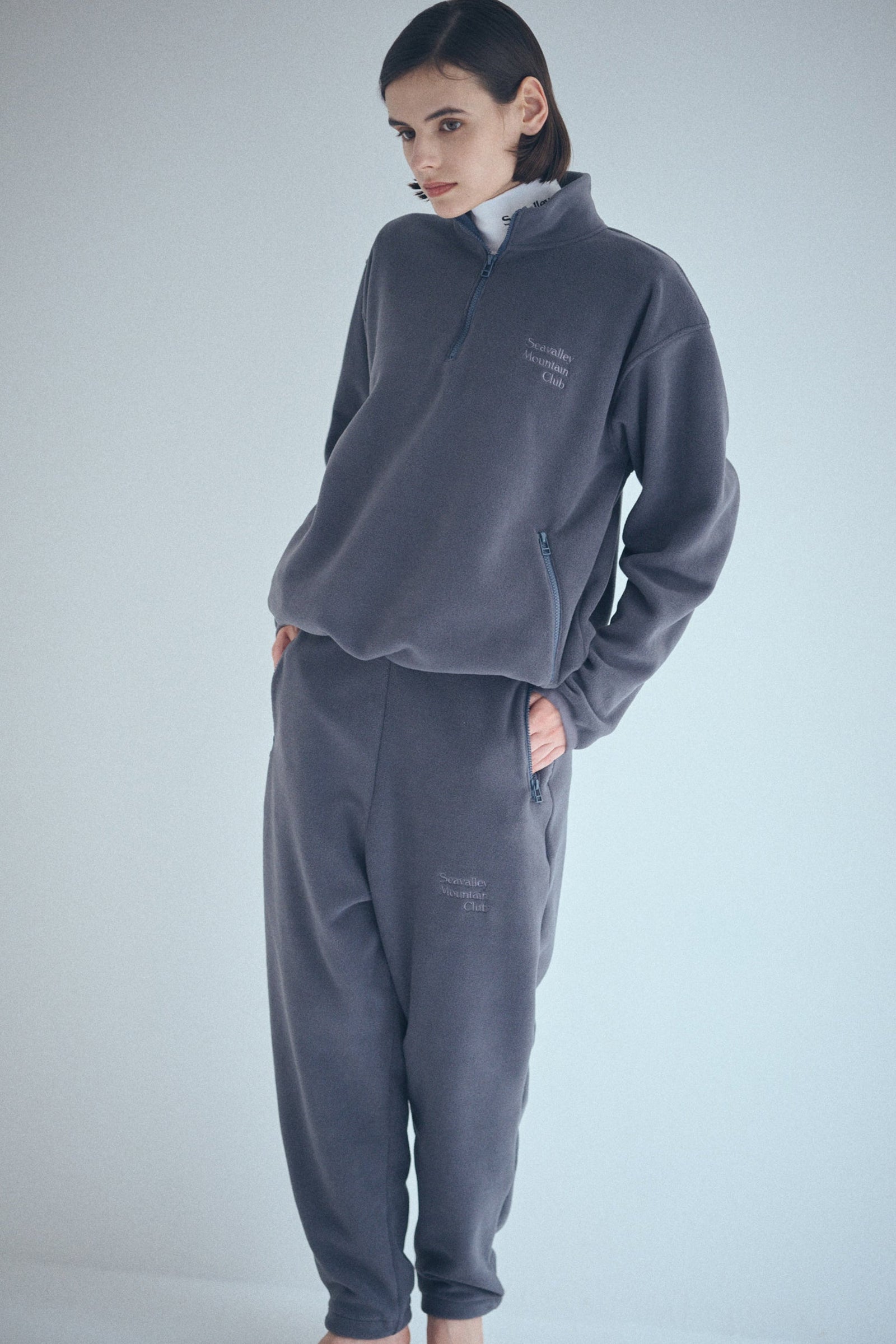 SALE] SEA Seavalley Mountain Club FLEECE TAPERED PANTS