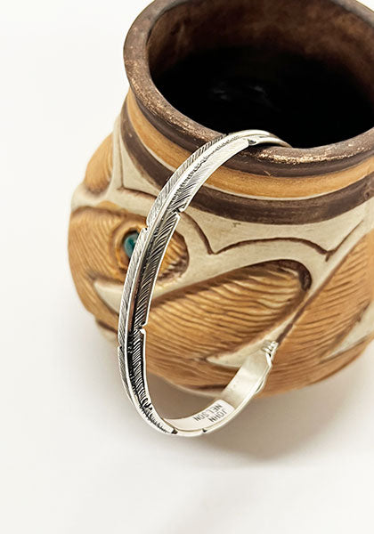 Indian Jewelry (インディアン ジュエリー) ナバホ フェザーバングル