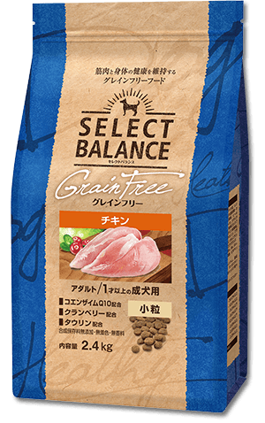 グレインフリー アダルト/1才以上の成犬用 チキン｜製品紹介｜セレクト
