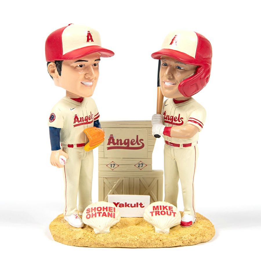 MLB 大谷翔平 エンゼルス フィギュア 23 ゲームボブルヘッド FOCO