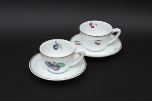 リチャード・ジノリ ボンジョルノ・プルーン＆チェリー ミニトレイ