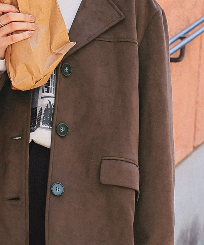 フェイクスエードジャケット | titivate