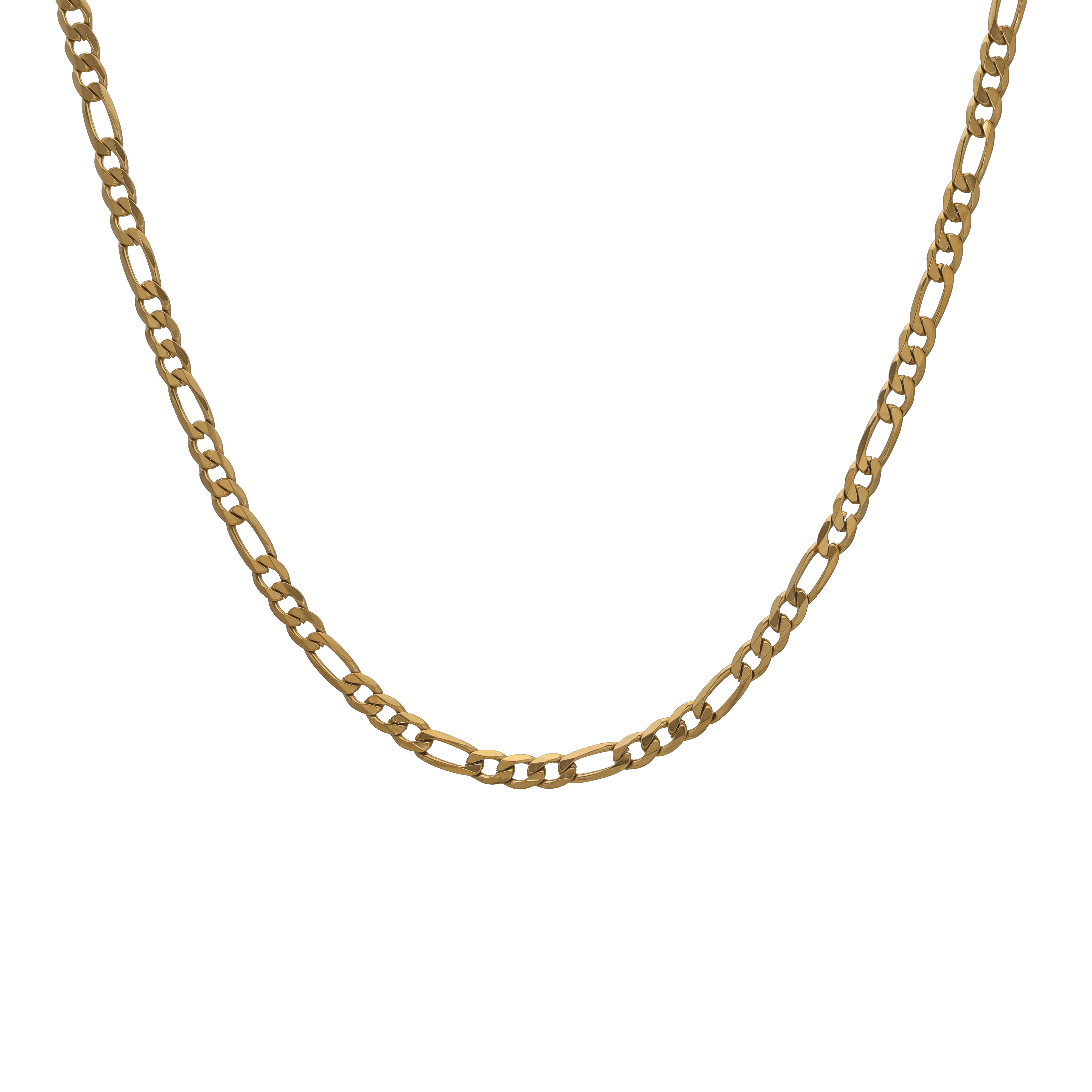 5mm Figaro Chain Necklace – SEVEN94JEWELRY