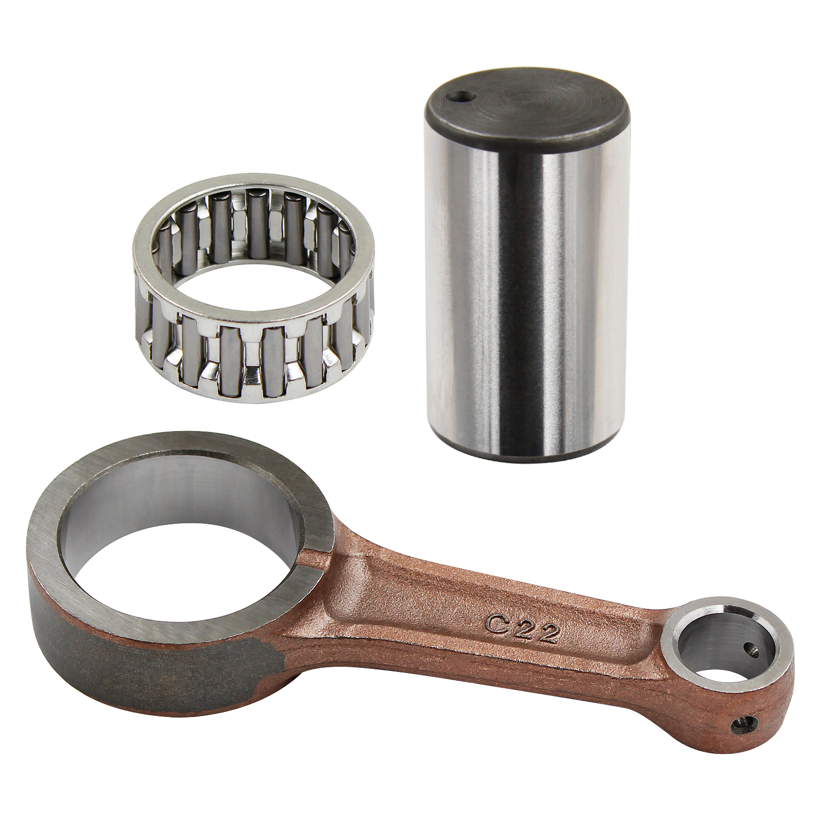 High-Quality Motorcycle Connecting Rod - Forged Steel, 4340 Alloy