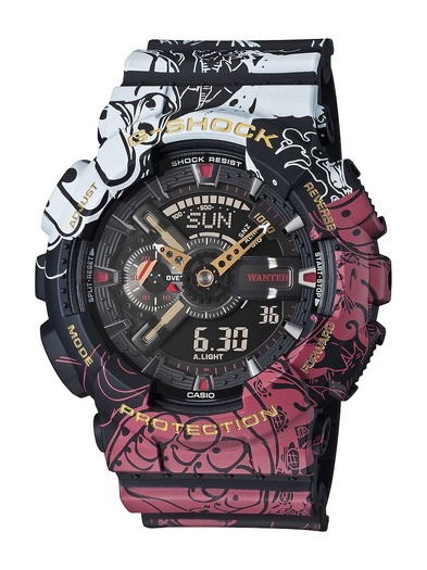G-SHOCK × ワンピース」ルフィが成長し強くなっていく姿を表現した