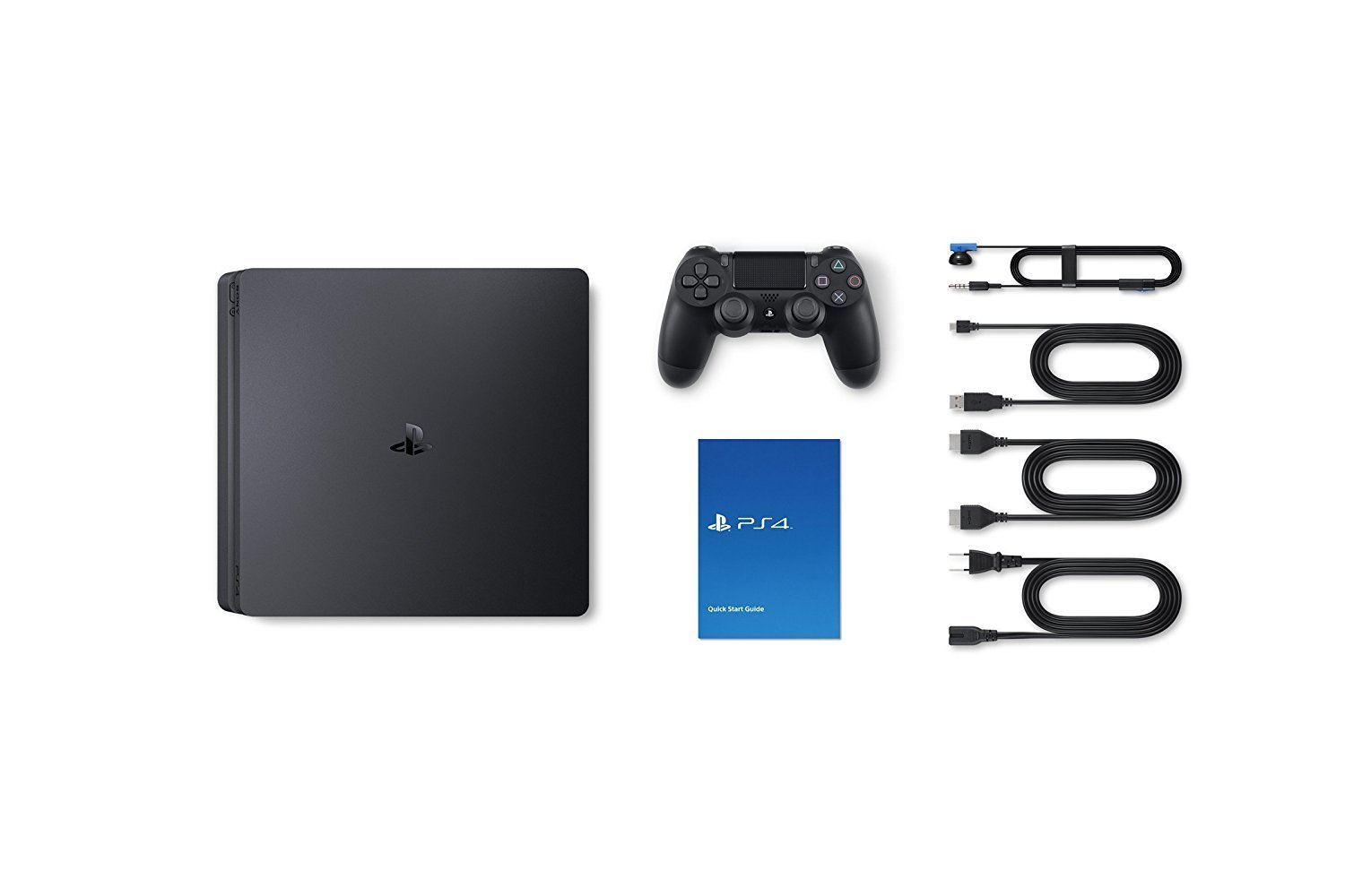 PlayStation 4 CUH-2200 Series 500GB HDD (Jet Black)