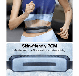 Torras Coolify Zone Wearable Waist Fan - Grey - My Cooling Store