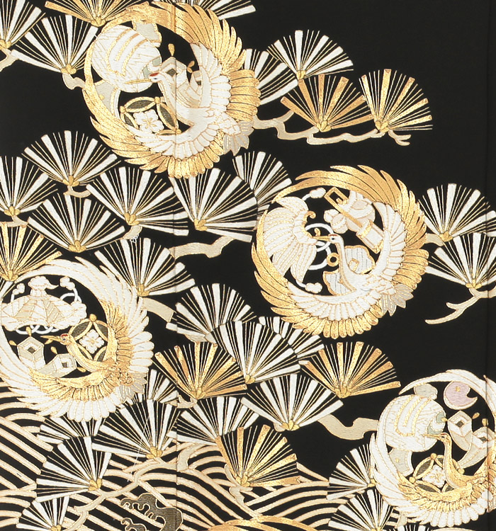 総刺繍 黒留袖 No.CA-0028-Mサイズのレンタル｜きもの365