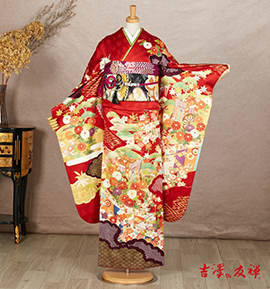 友禅の振袖(成人式)で人気・おすすめ商品｜着物レンタル・通販【きもの