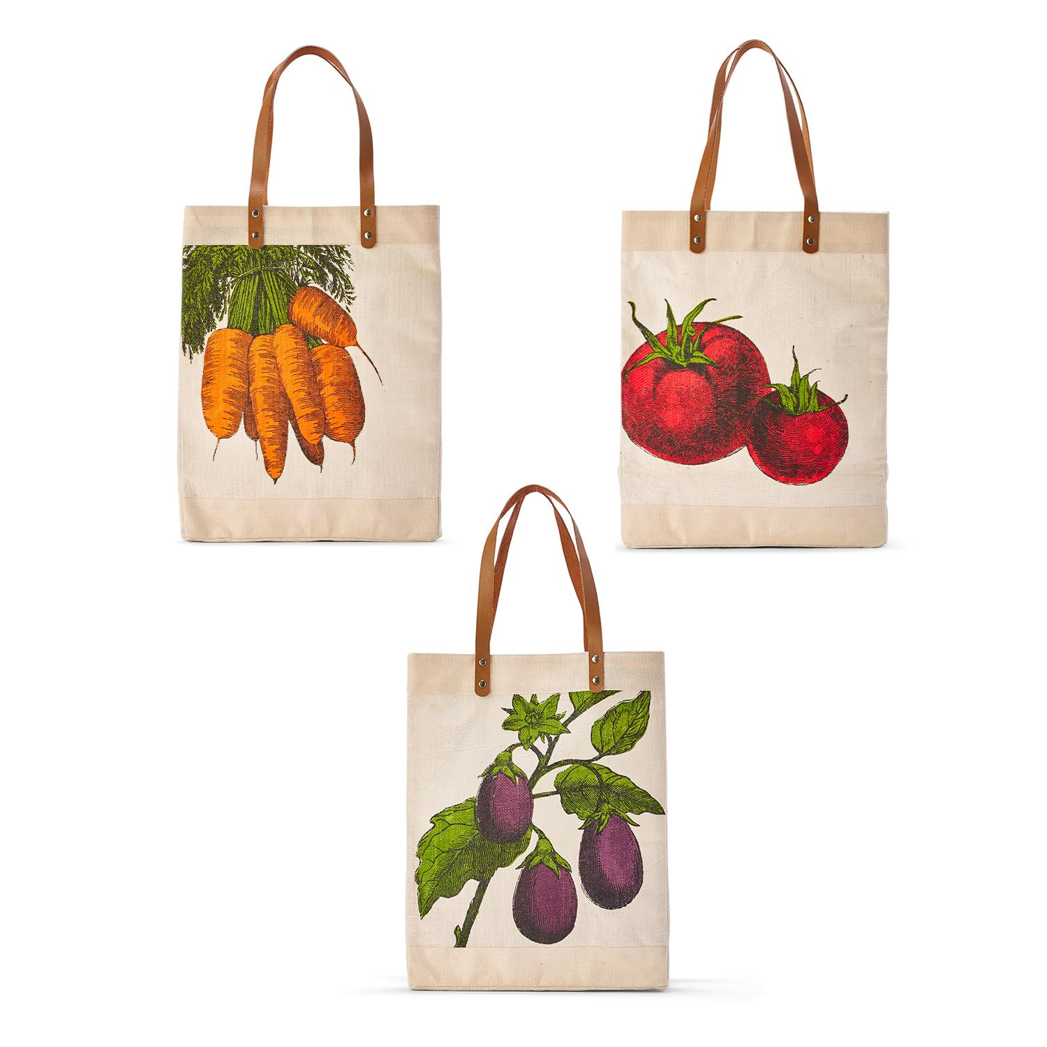 Market Tote Bag Asst 3 Designs