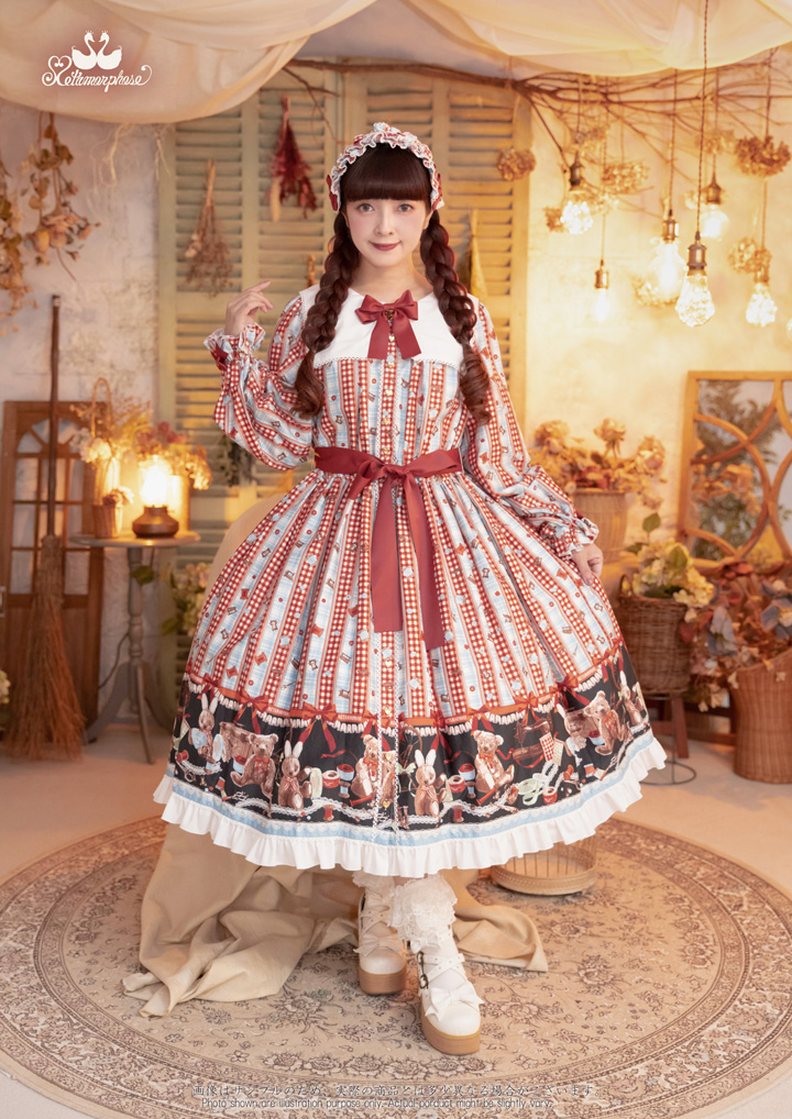 No.762 Happy Sewing Time ワンピース | metamorphose temps de fille