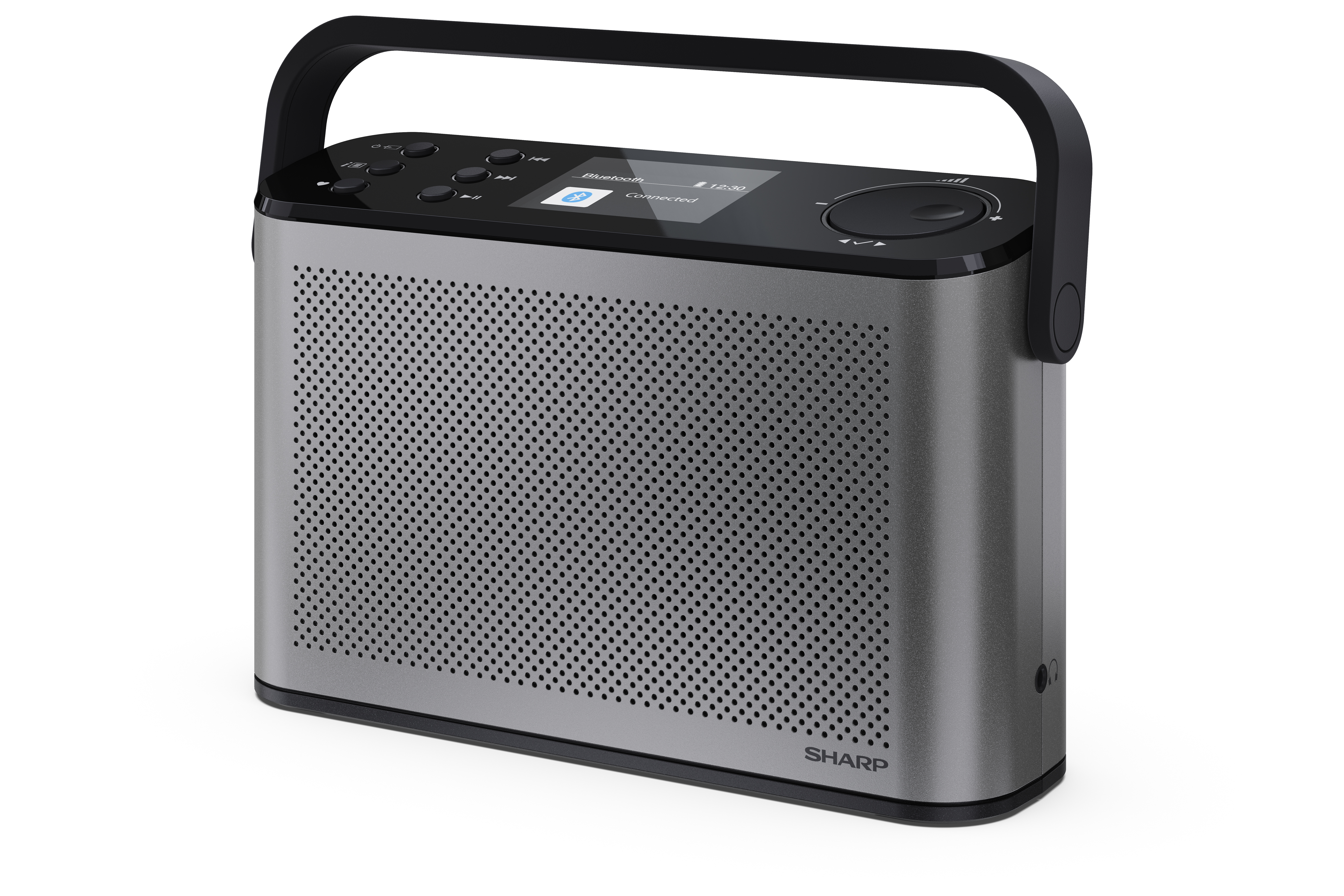 OSAKA Stereo Portable Digital Radio - Storm Grey | DRP540GY