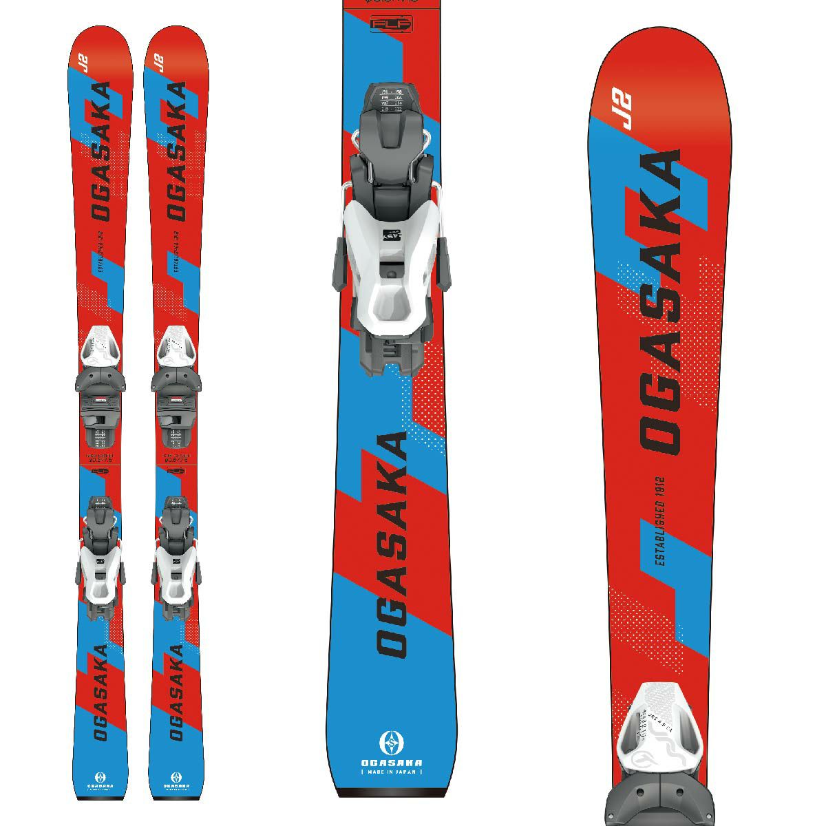 OGASAKA オガサカ スキー板 キッズ ジュニア 2026 JUNIOR 〔ジュニア