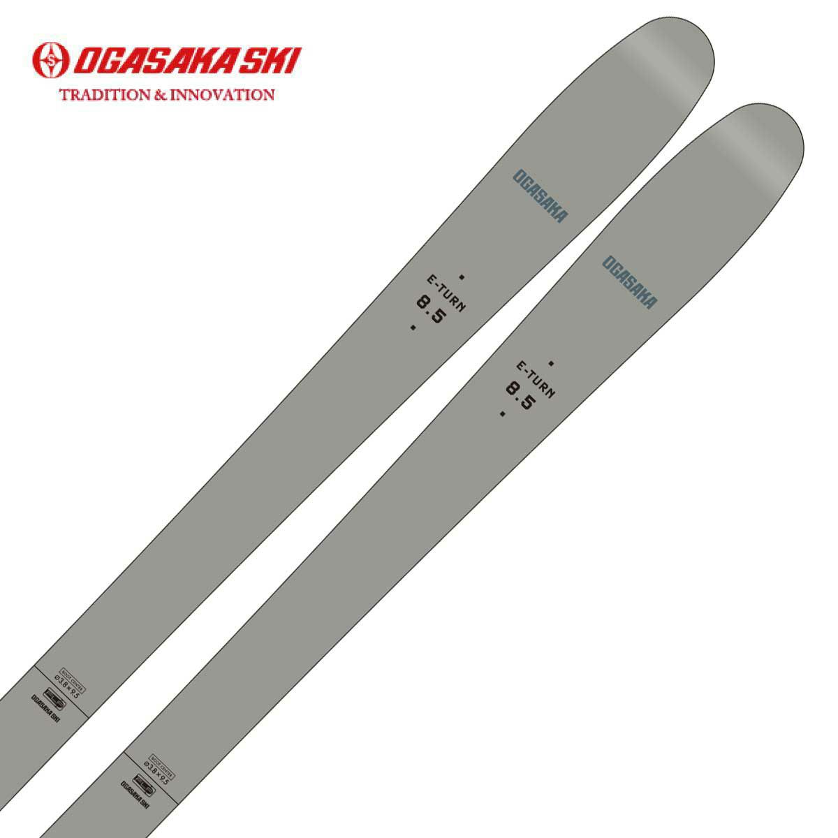 OGASAKA オガサカ スキー板 メンズ レディース 2025 TRIUN GS-30 +