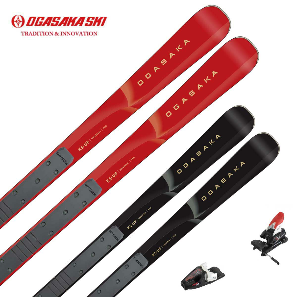 OGASAKA オガサカ スキー板 メンズ レディース 2025 AG-SR/R +