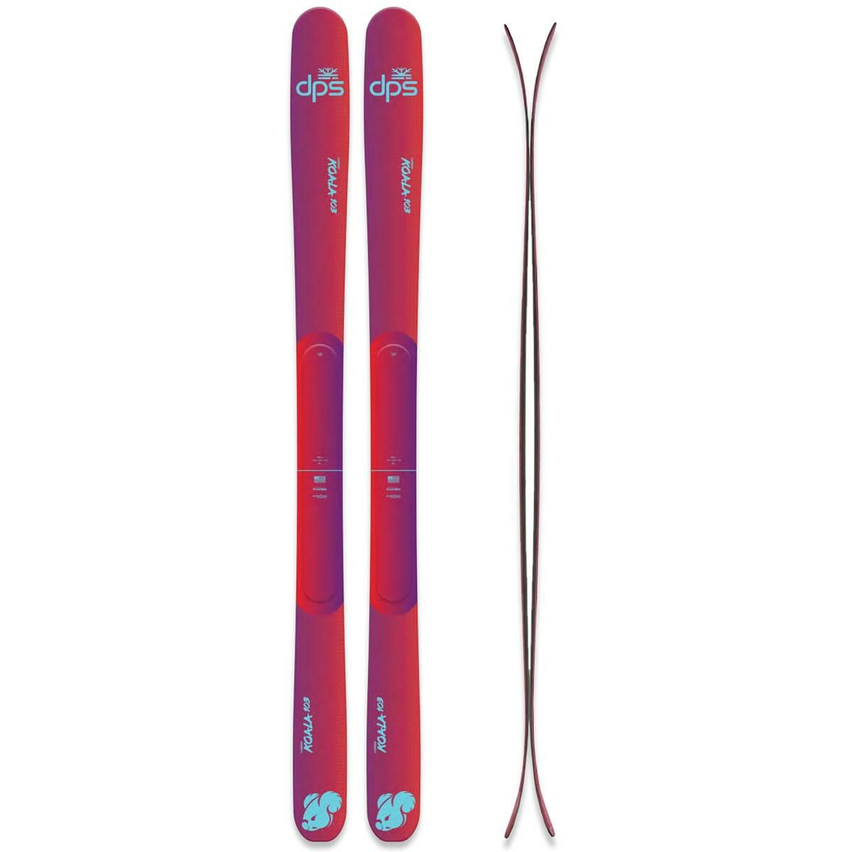 ファントム加工済 dps スキー板 KOALA 103 スキー板 単品 (板のみ