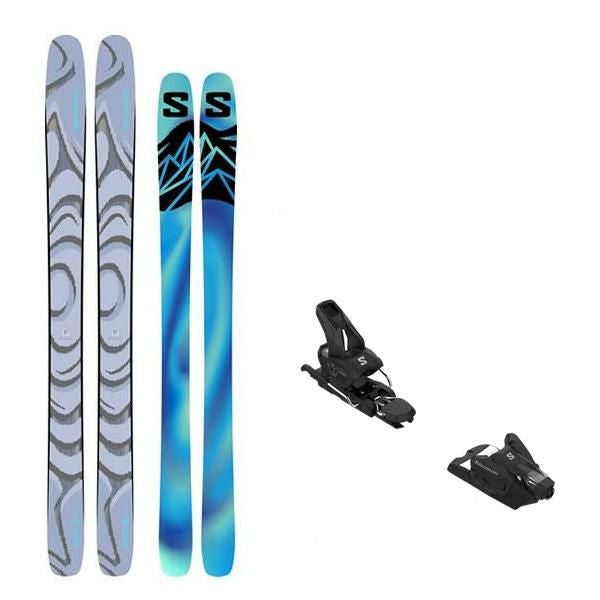 サロモン スキー板 QST 100 COSMIC SKY (25-26 2026) + 26 サロモン