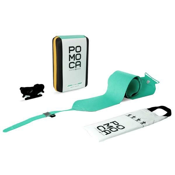 使用2回 POMOCA スキー用シール イエロー バックカントリー 使用2回