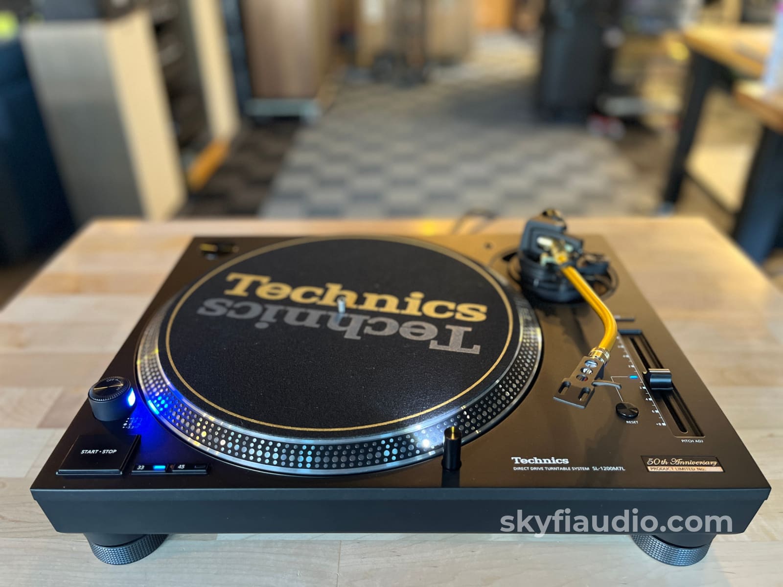 Technics SL-1200Mk7 50th Anniversary Limited Edition - W/ New Hana MH