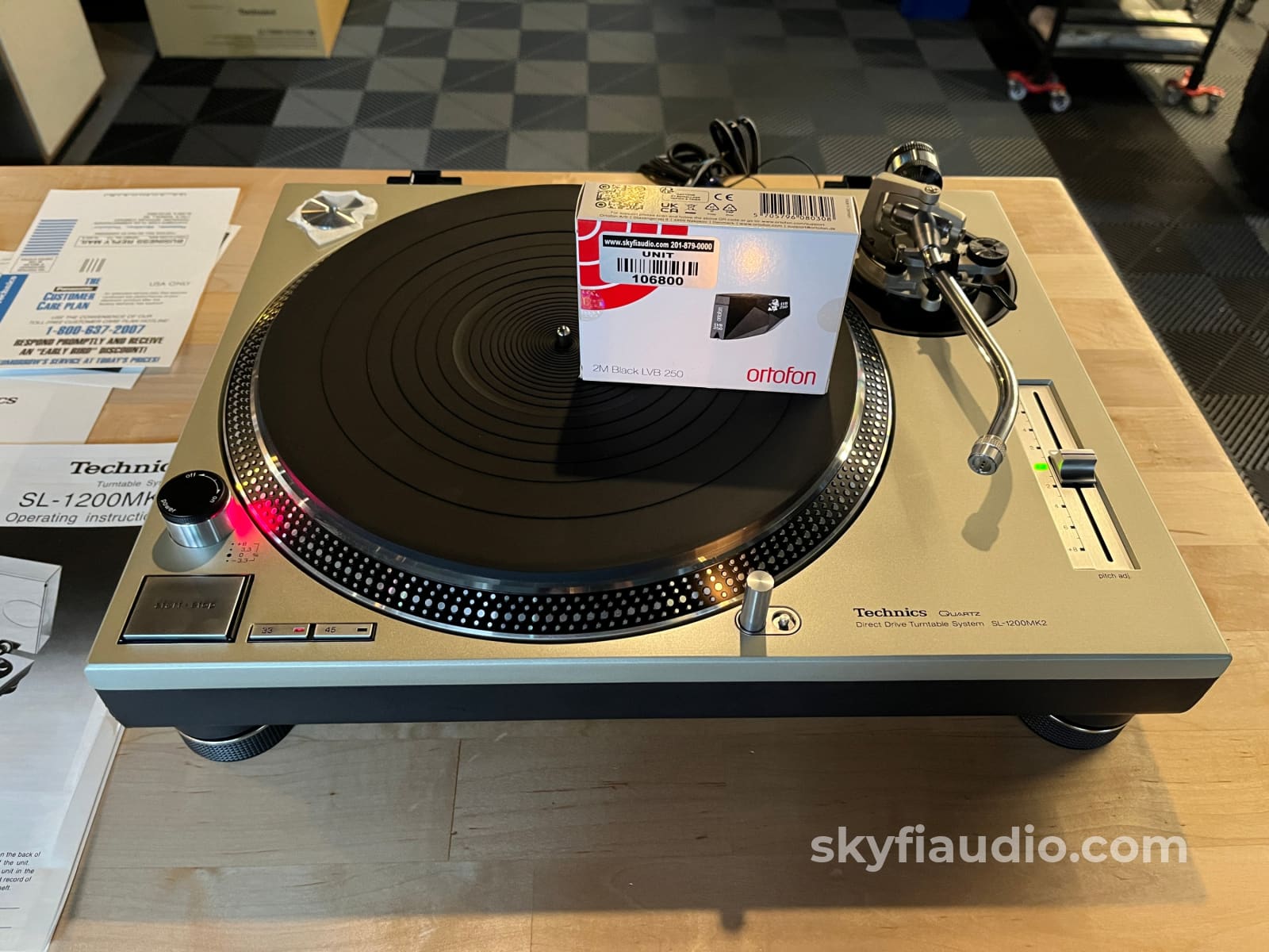 Technics SL-1200MK2 Turntable - New Old Stock (NOS) Legendary! Include