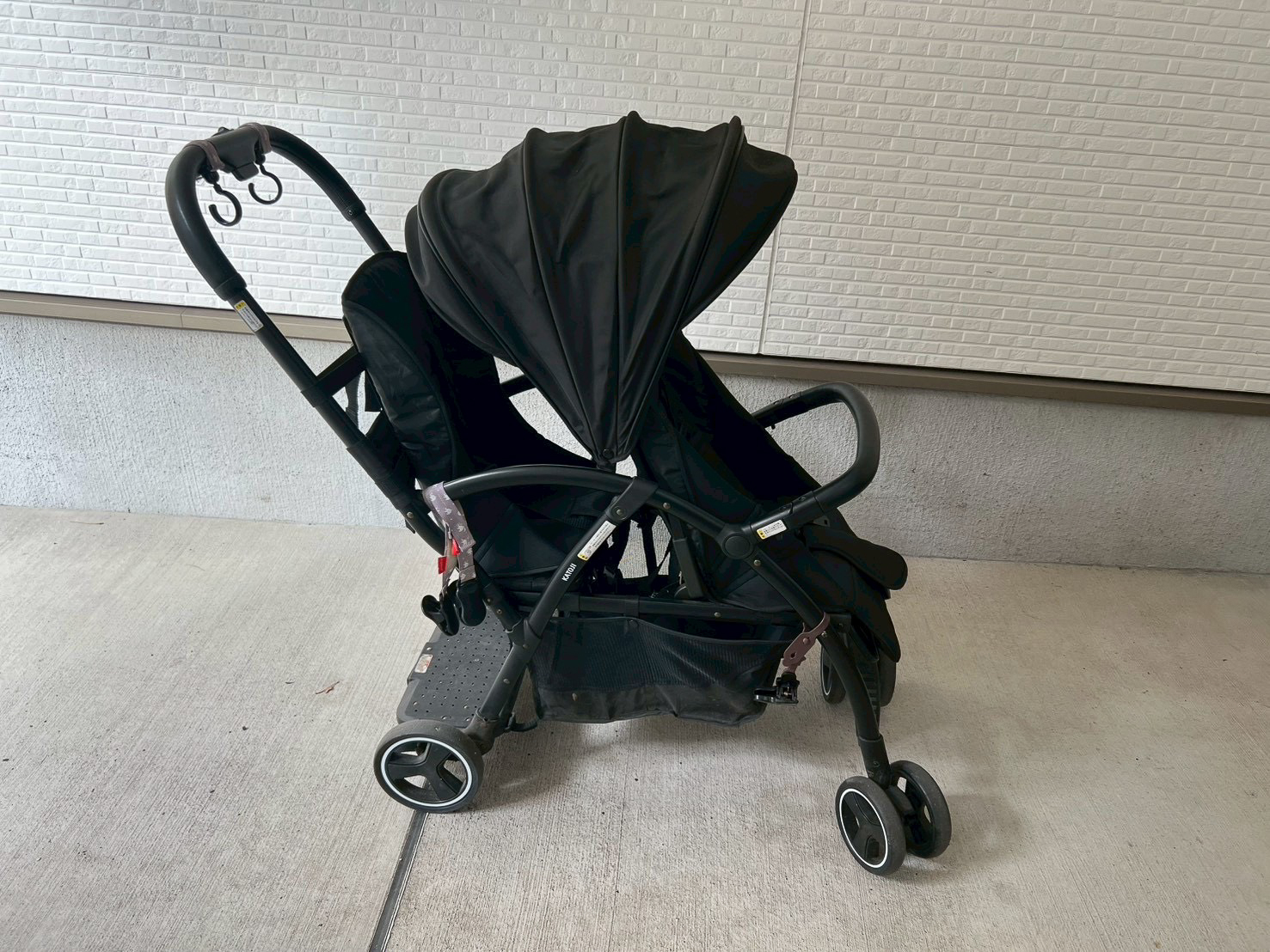 二乗りベビーカー「カトージ 2シーター」レビュー｜年子・2歳差育児