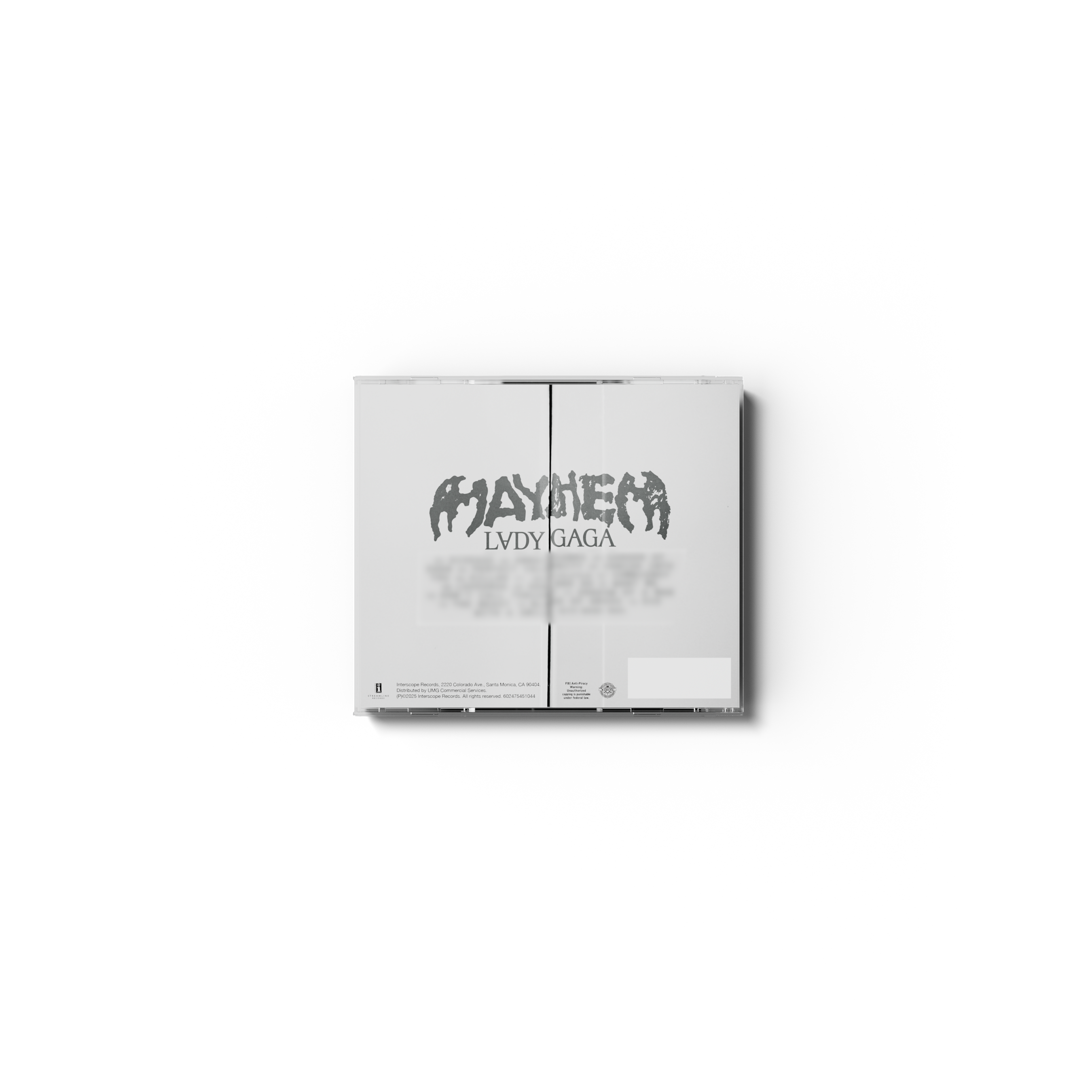MAYHEM Standard CD + Signed Art Card - Lady Gaga