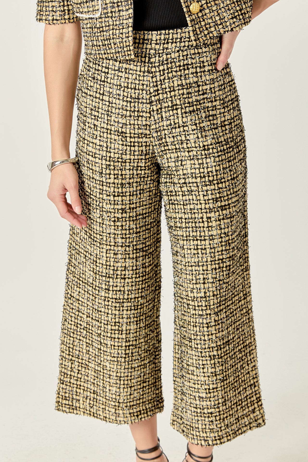 Premium Tweed Culottes – English Factory