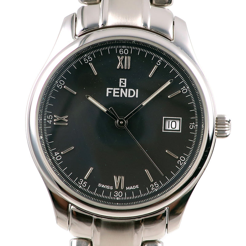 FENDI】フェンディ 210G ステンレススチール クオーツ アナログ表示