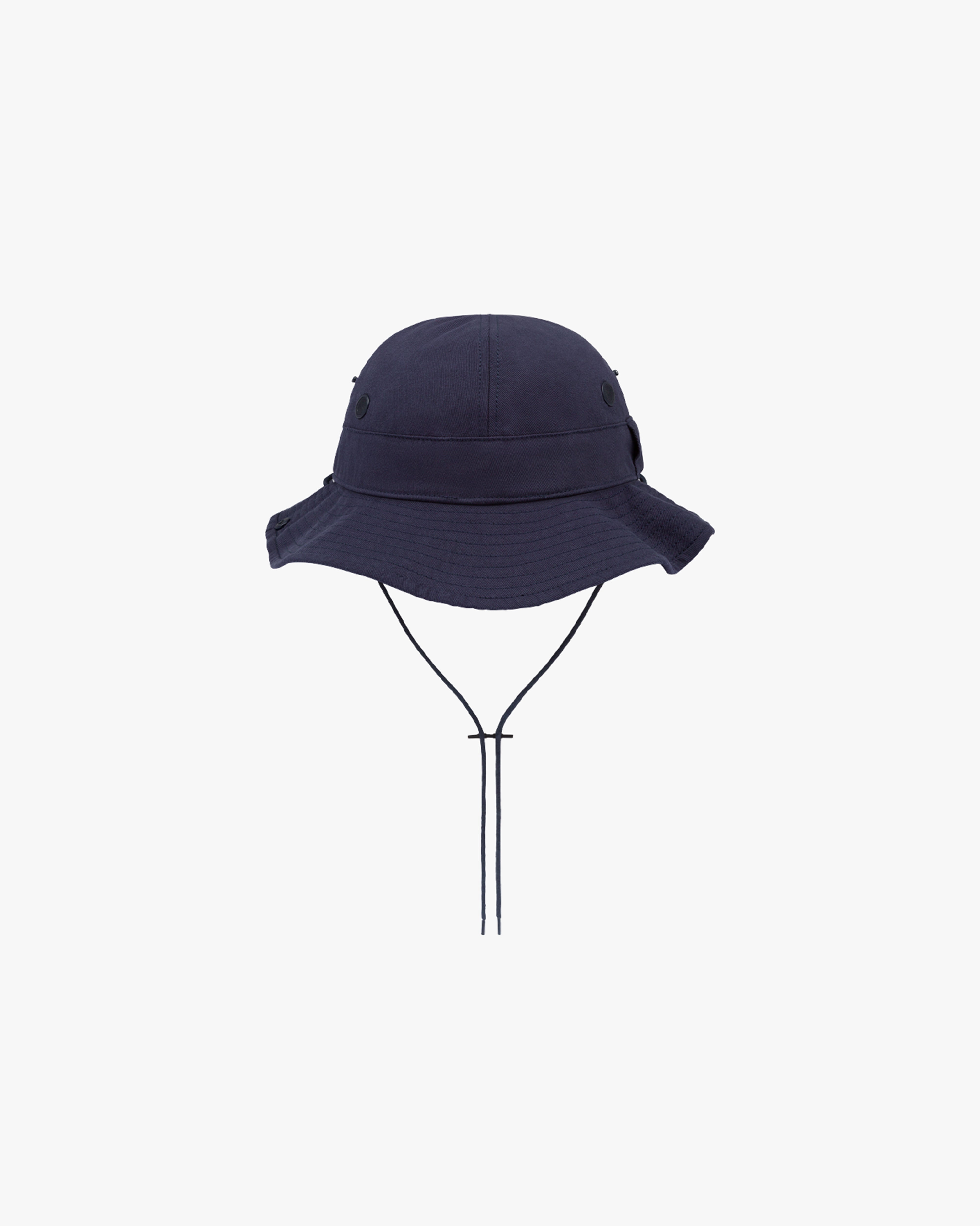 DENIM TEARS: Floral Logo Bucket Hat (Navy) | DSMG E-SHOP