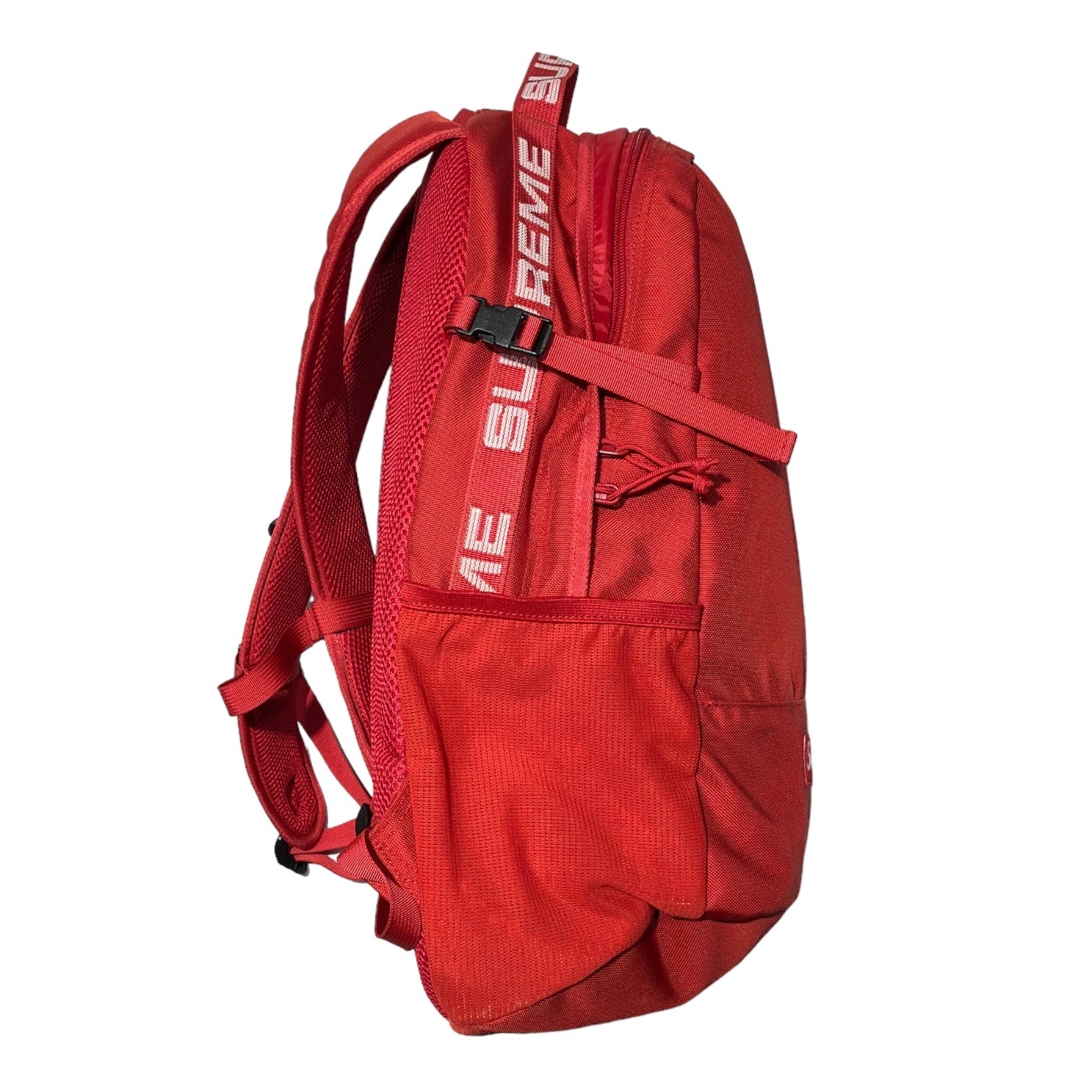 SUPREME(シュプリーム) 18SS LOGO BACKPACK ロゴ バックパック レッド