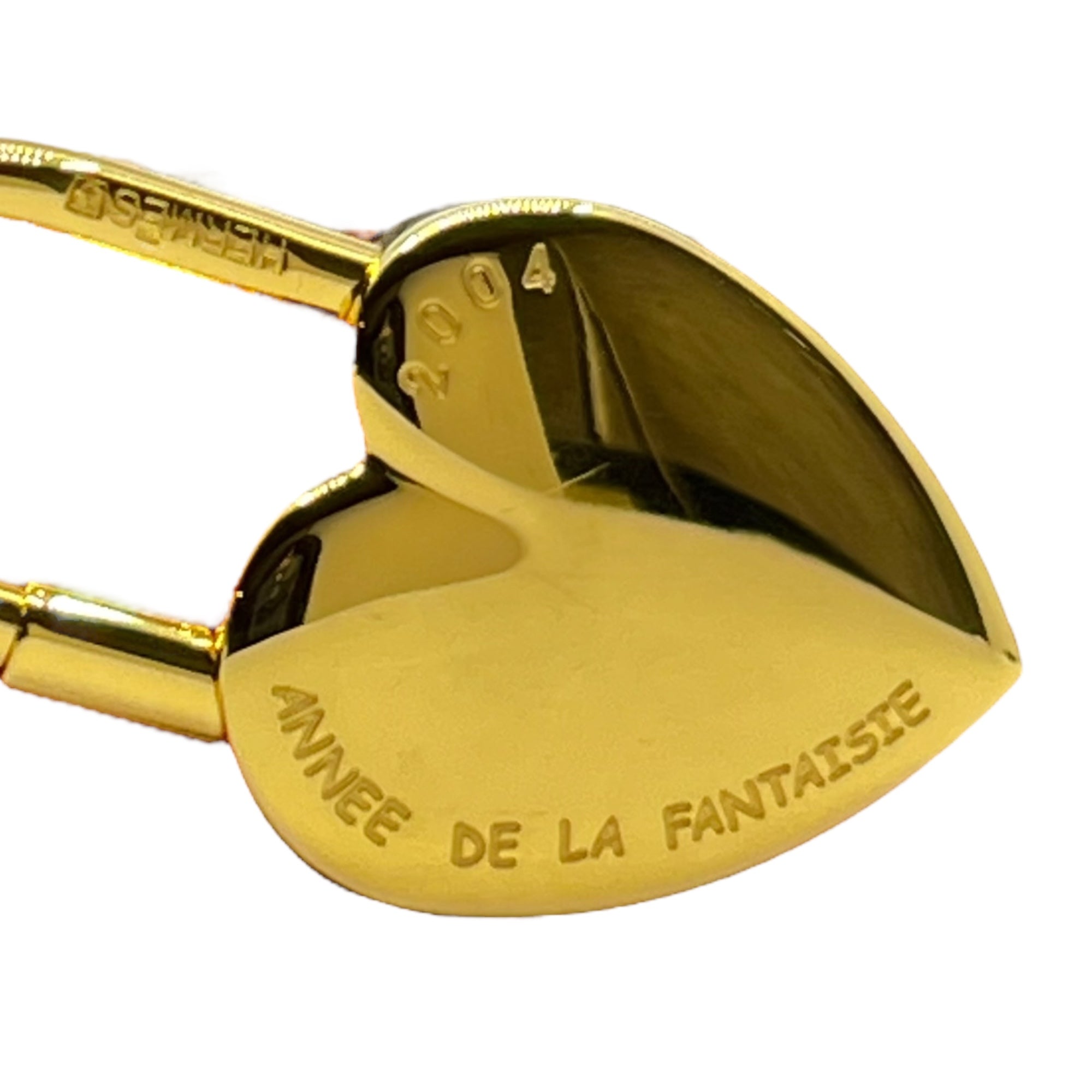 HERMES(エルメス) 2004年限定 Heart cadena charm ハート 鍵 カデナ