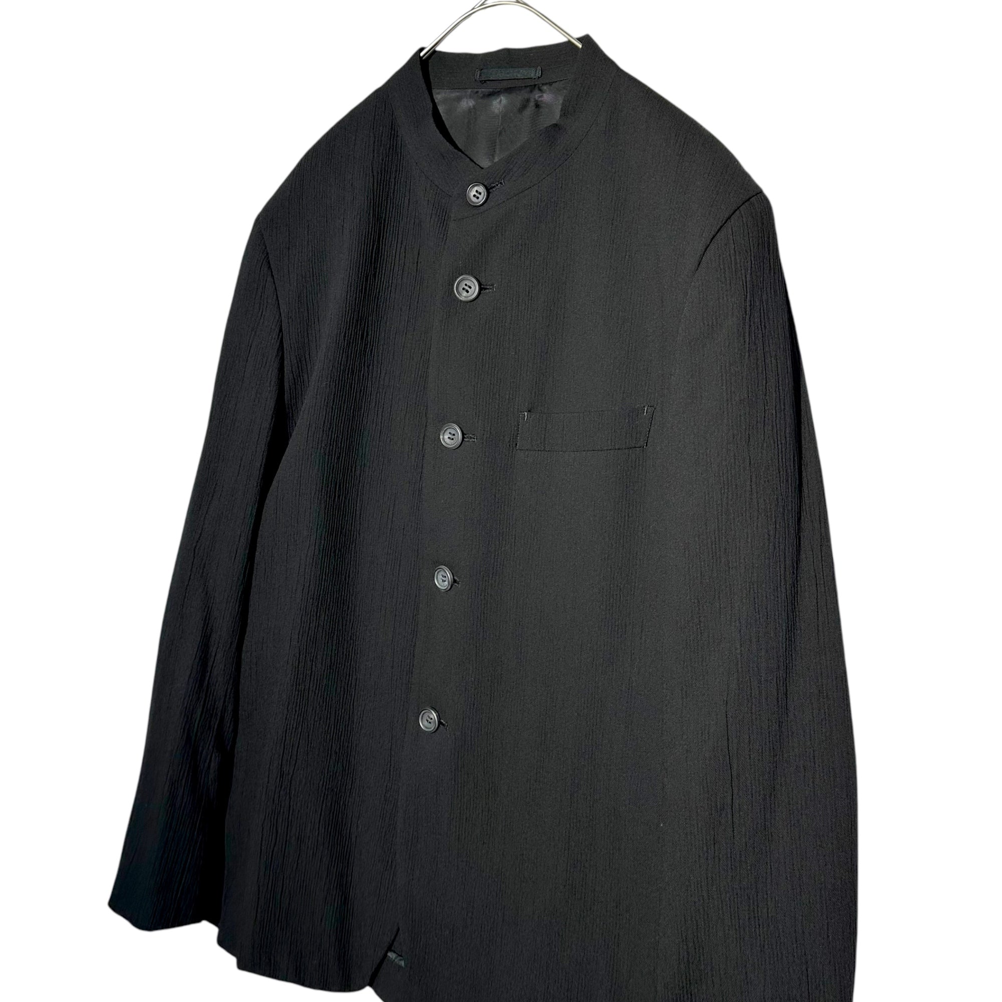 ISSEY MIYAKE MEN(イッセイミヤケメン) Mao collar pleated 5 button