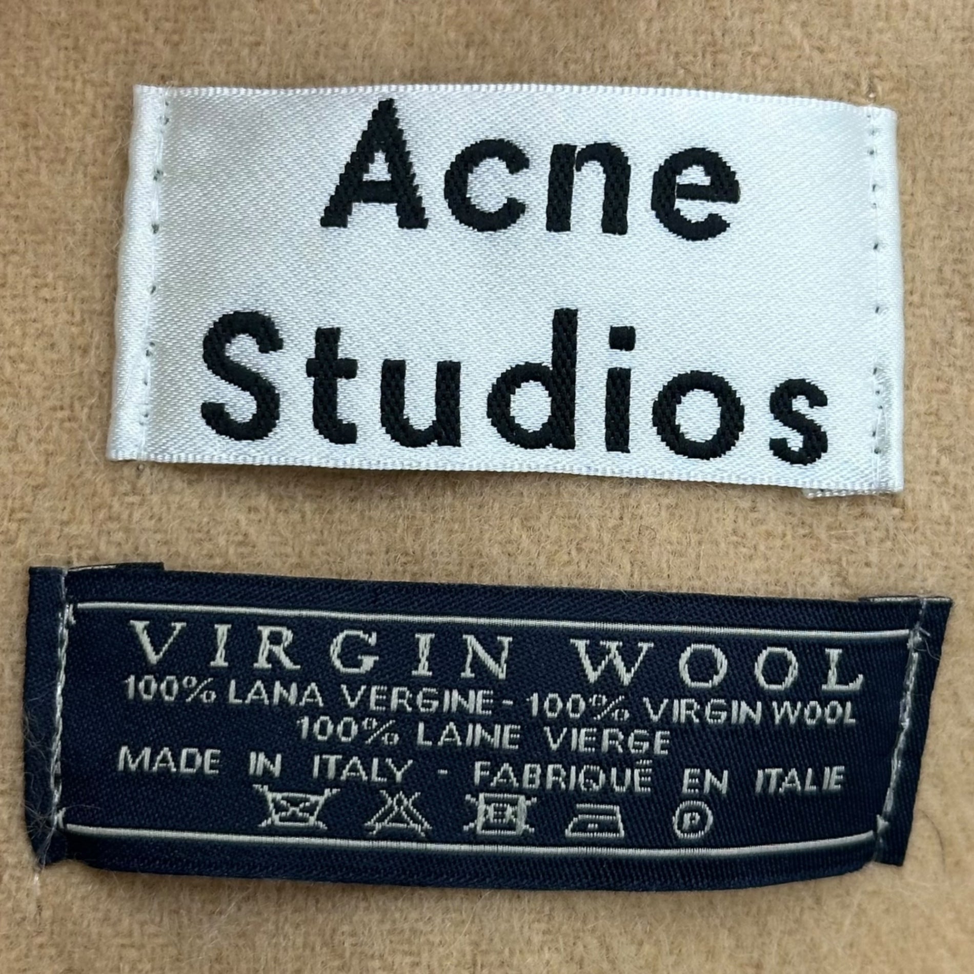 Acne Studios(アクネストゥディオズ) Large Virgin Wool Scarf 大判