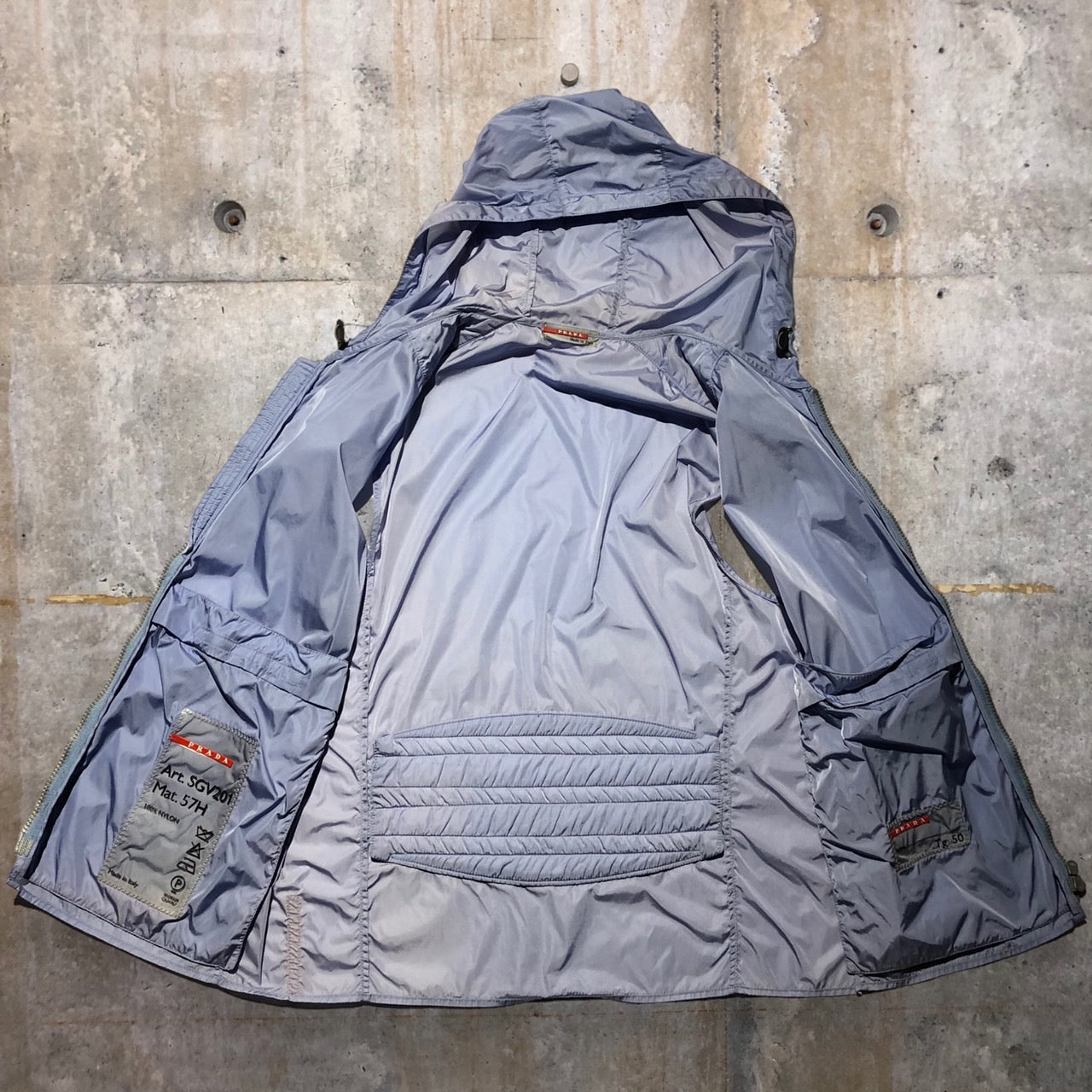 PRADA SPORT(プラダスポーツ) 90'sナイロンベスト 表記なし(Lサイズ