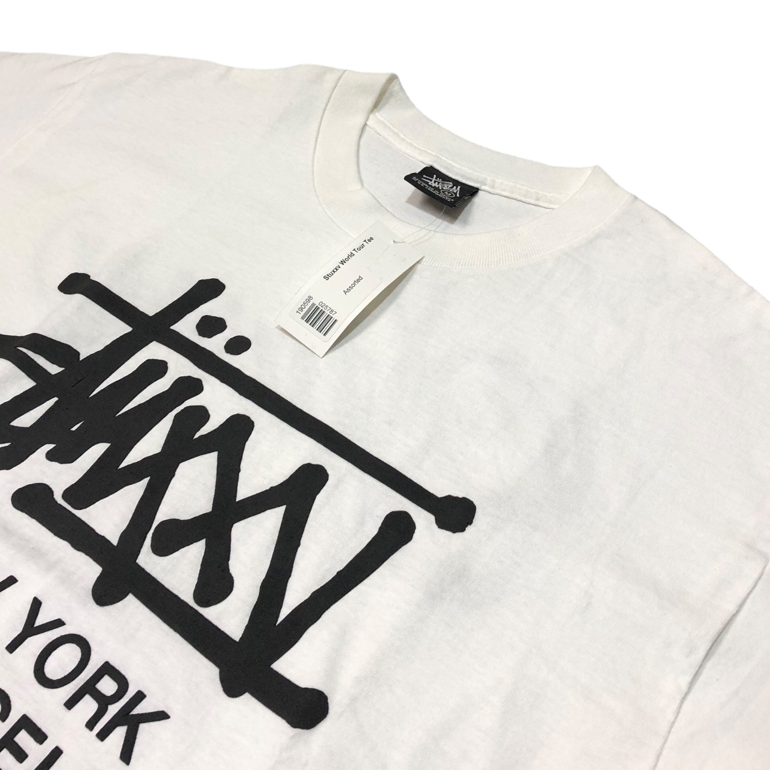 STUSSY(ステューシー) 00's STUXXV WORLD TOUR TEE ワールド ツアー T